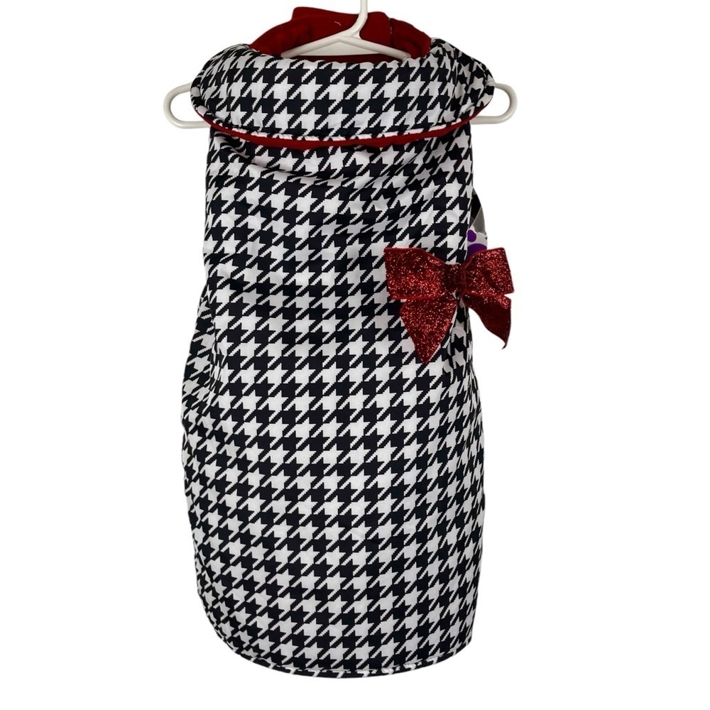 NWT Perfectly Pet Houndstooth Print XL Dog Jacket